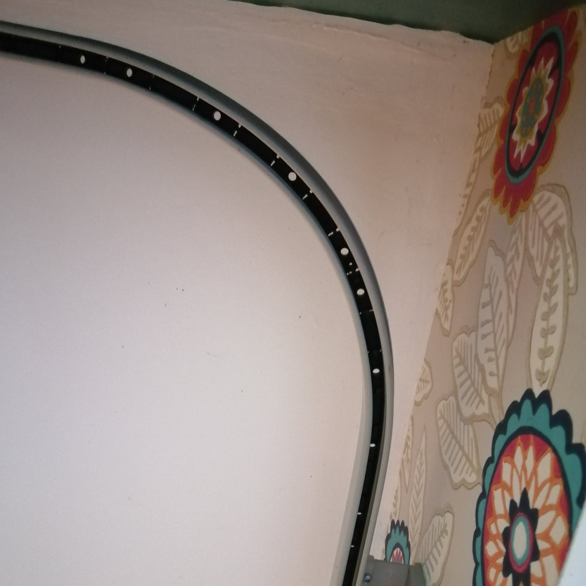 Cameron Fuller - Square30 Hand Bendable Track with Ball Finials (face/wall fixing)