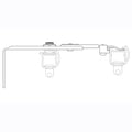 Cameron Fuller Round22 Double Track System - Cap Finials