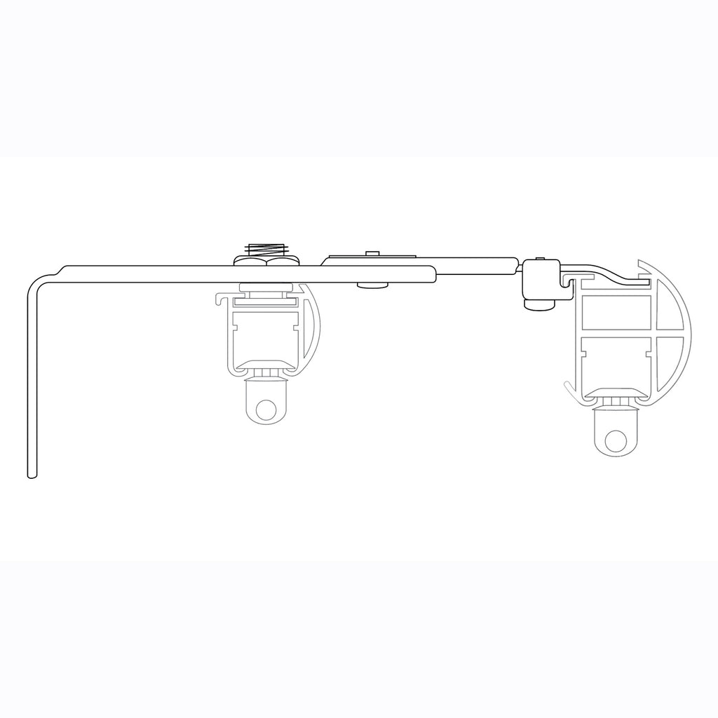 Cameron Fuller Round38 Double Track System - Cap Finials