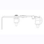 Cameron Fuller Round38 Double Track System - Cap Finials