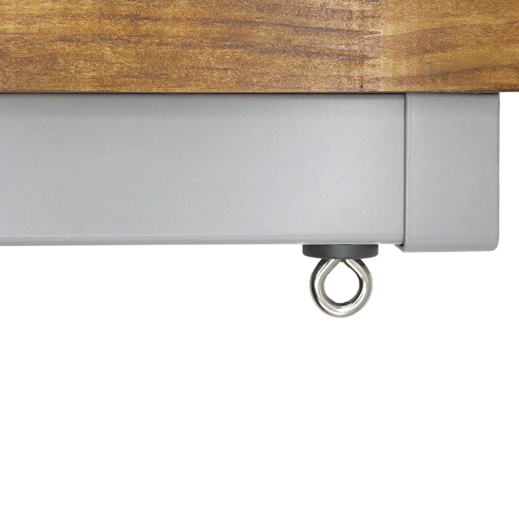 Cameron Fuller - Square30 Hand Bendable Top Fix Track with Cap Ends (Ceiling Fixing)
