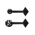 Cameron Fuller Metal 'Post' Holdbacks (Ball or Basket)