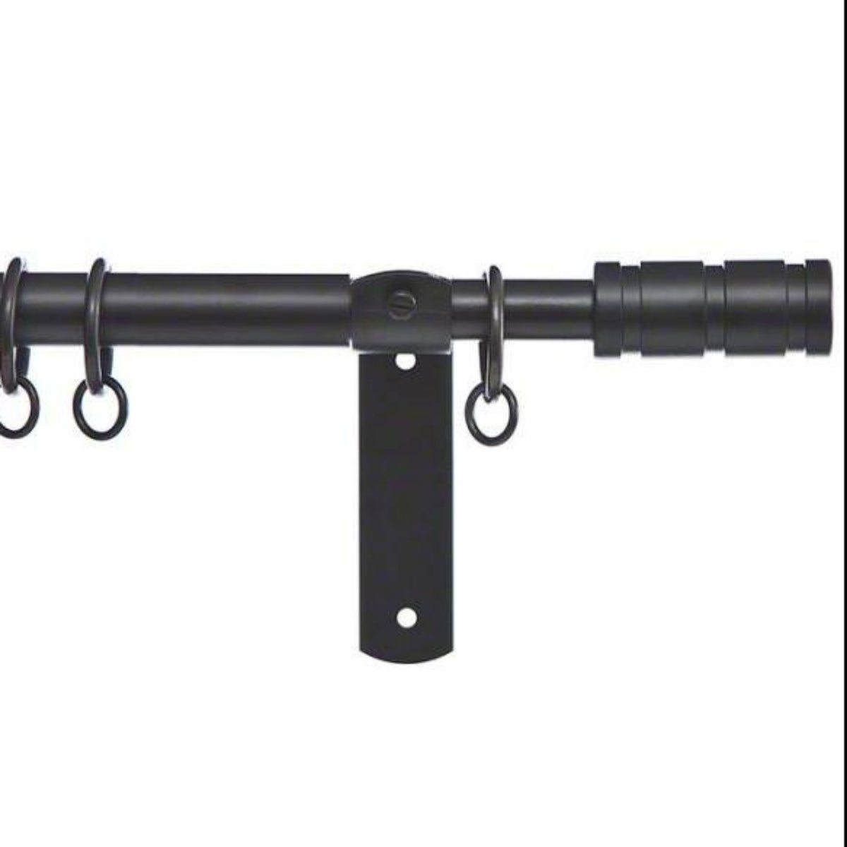 19mm Cameron Fuller metal curtain pole pack - Barrel Finials